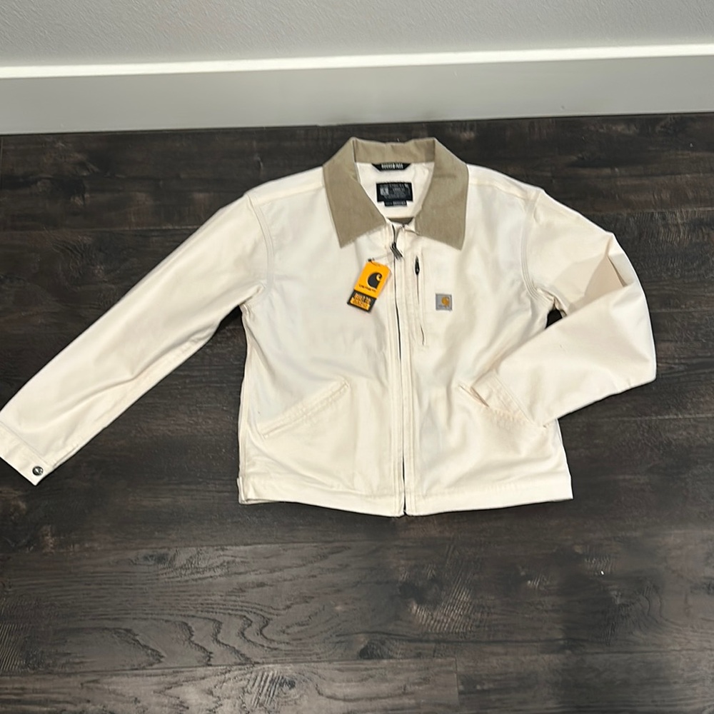 WOMEN'S RE-ENGINEERED RUGGED FLEX® LOOSE FIT CANVAS DETROIT JACKET